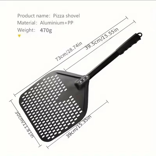 Pelle à pizza en aluminium 30cm
